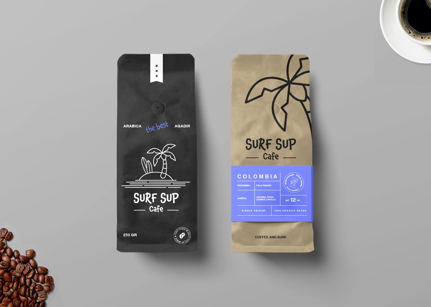 Surf sup cafe bag