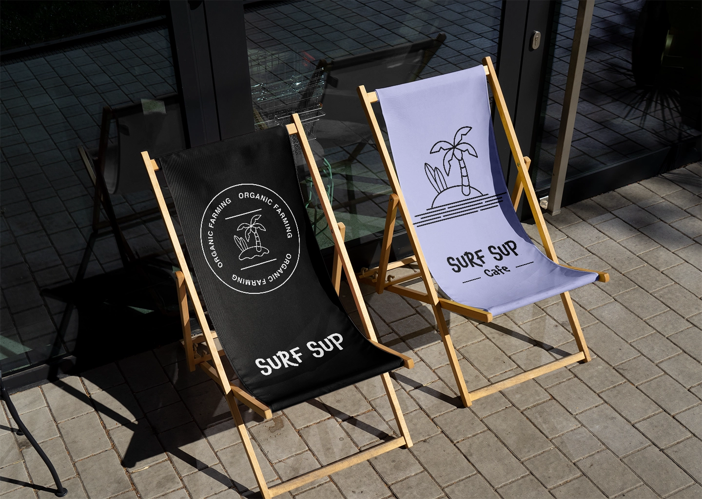 Surf sup sunbed