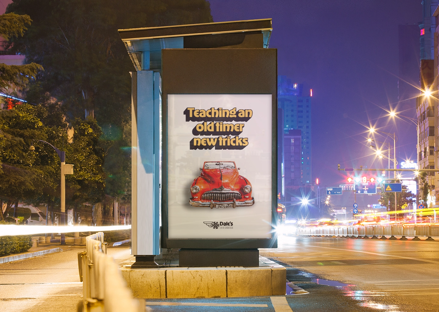 Dale's car restoration poster 4